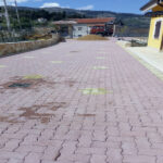 pavimento autobloccante colorato per esterno villa Sicilia