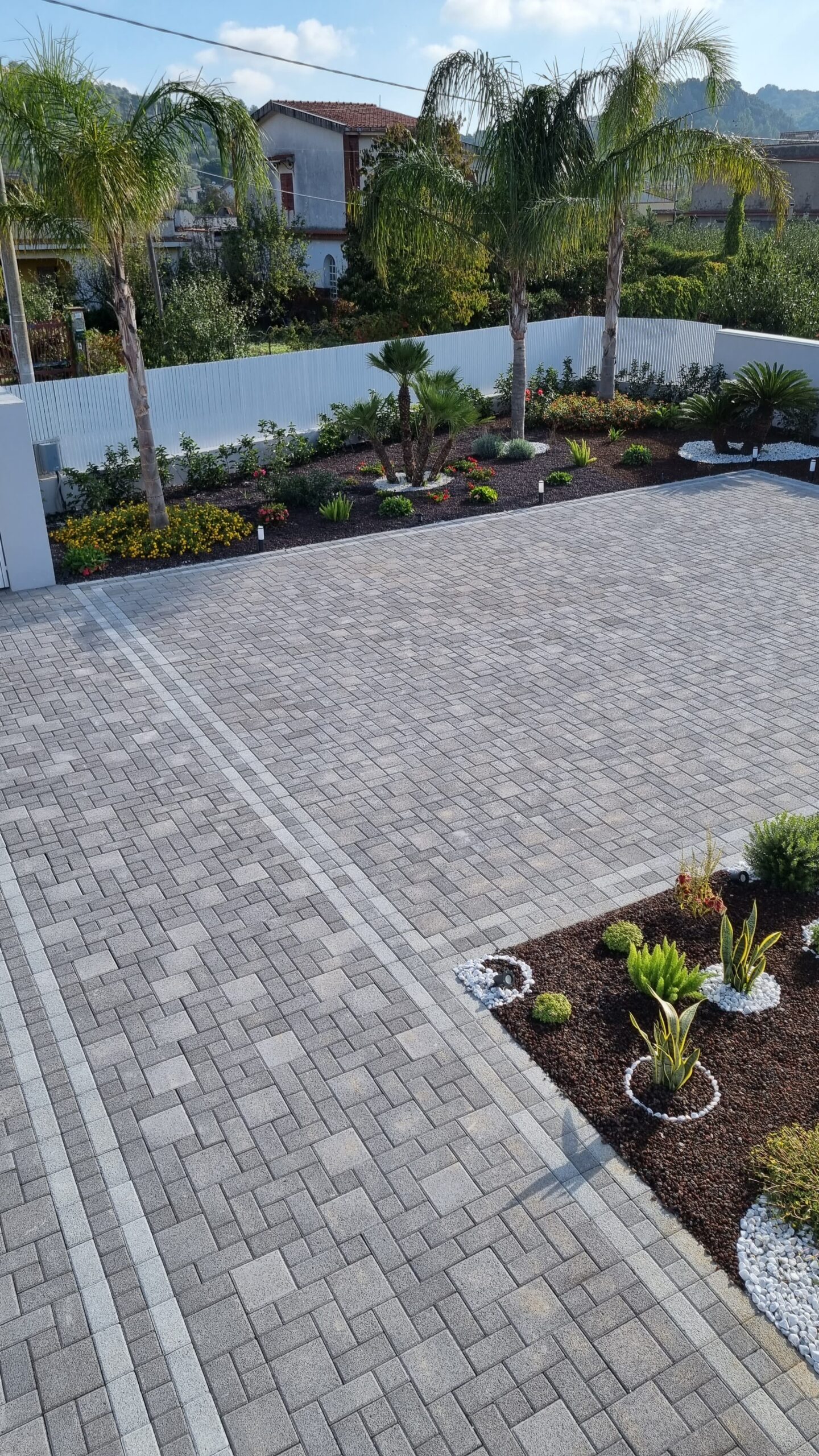 Pavimento carrabile drenante in Sicilia Tris autobloccanti Pavimblok srl